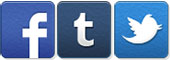 Twitter - MySpace -
			Facebook