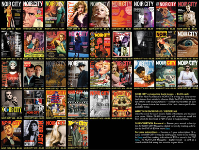 NOIR CITY E-Mag Back Issues